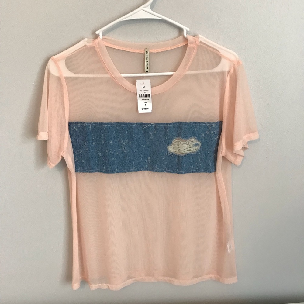 Emma & Sam Mesh Top